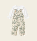 Green toile overall