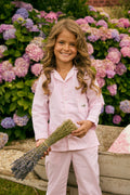 Pink Hydrangea Pajamas